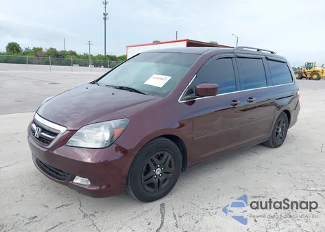 2007 Honda Odyssey Ex z USA, uszkodzony, nr VIN 5FNRL38437B061636